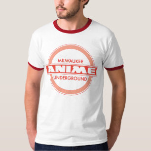 ミルウォーキーの日本製アニメの地下の赤いティー! Tシャツ