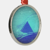 ミルウォーキーの美術館 メタルオーナメント (右)