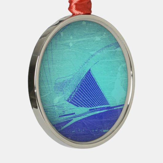 ミルウォーキーの美術館 メタルオーナメント (右)