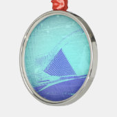 ミルウォーキーの美術館 メタルオーナメント (左)