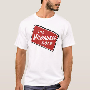 ミルウォーキーの道の鉄道の印2 Tシャツ