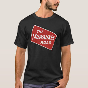 ミルウォーキーの道の鉄道の印2 Tシャツ