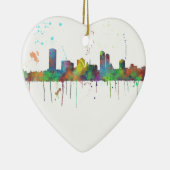 ミルウォーキーのWISCONSONのスカイライン セラミックオーナメント (右)