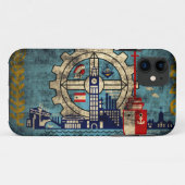 ミルウォーキーウィスコンシンのグランジなiPhone 5のやっと場合 Case-Mate iPhoneケース (裏面(横))