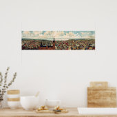 ミルウォーキーウィスコンシンのパノラマビュー ポスター (キッチン)