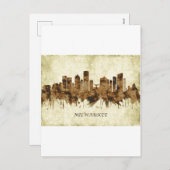 ミルウォーキーウィスコンシンシティスケープ シーズンポストカード (正面/裏面)