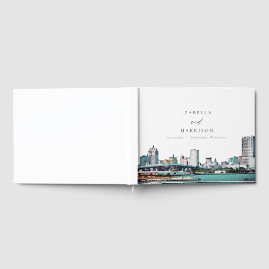 ミルウォーキーウィスコンシンスカイラインデスティネーショントラベル ゲストブック (全面)