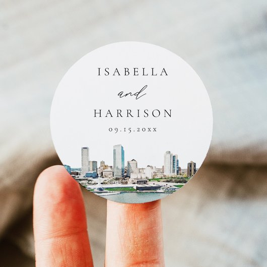 ミルウォーキーウィスコンシンスカイラインデスティネーショントラベル ラウンドシール