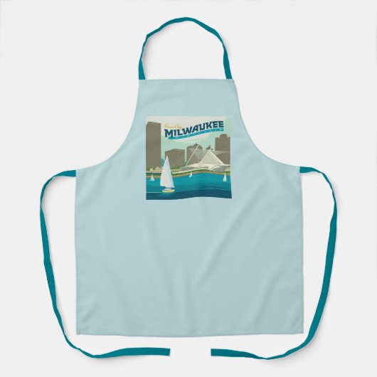 ミルウォーキーウィスコンシンハーバー | Brew City エプロン (正面)