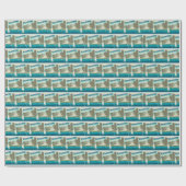 ミルウォーキーウィスコンシンハーバー | Brew City ラッピングペーパー (フラット)