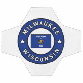 ミルウォーキーウィスコンシン サッカーボール (フラット)
