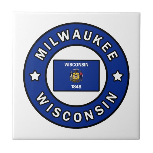 ミルウォーキーウィスコンシン タイル (正面)