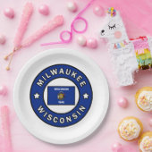 ミルウォーキーウィスコンシン ペーパープレート (パーティー)