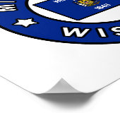 ミルウォーキーウィスコンシン ポスター (角)