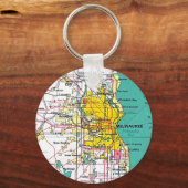 ミルウォーキーキーキーチェーン キーホルダー (正面)