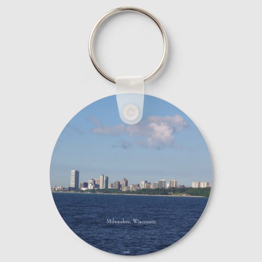 ミルウォーキースカイラインキーチェーン キーホルダー (正面)