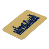 ミルウォーキースカイライン マグネット (左側)