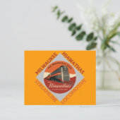 ミルウォーキーヒアワタ鉄道 ポストカード (スタンド正面)