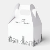 ミルウォーキーミネソタ |の結婚イベントボックス フェイバーボックス (裏面サイド)