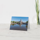 ミルウォーキーリバーフロントと州通りブリッジ サンキューカード (正面)