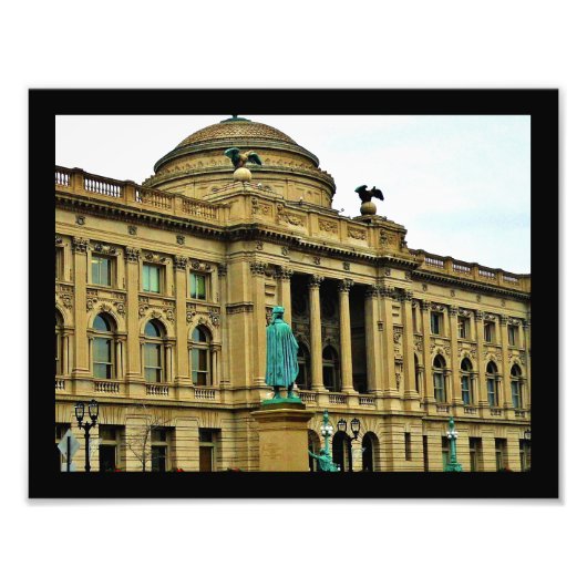 ミルウォーキー公共図書館 フォトプリント            (正面)