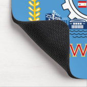 ミルウォーキー州旗(ウィスコンシン州) マウスパッド (コーナー)