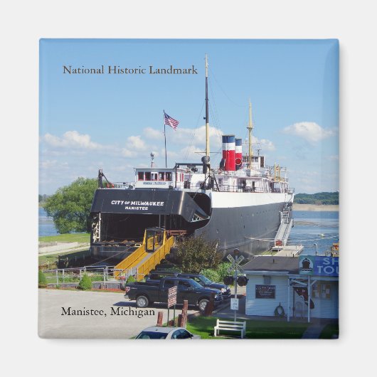 ミルウォーキー市の磁石 マグネット (正面)