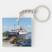 ミルウォーキー市アクリルキーチェーン キーホルダー (裏面)