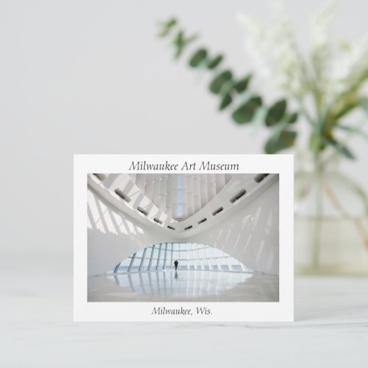 ミルウォーキー美術館はがき ポストカード (スタンド正面)