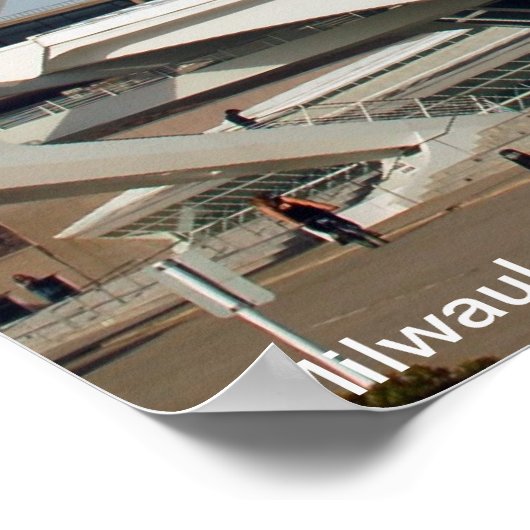 ミルウォーキー美術館カドリアッチ館 ポスター (角)