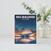 ミルウォーキー美術館 ポストカード (スタンド正面)