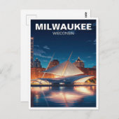 ミルウォーキー美術館 ポストカード (正面/裏面)