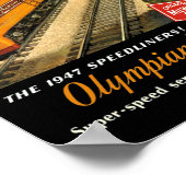 ミルウォーキー道路、鉄道旅行ポスター。 ポスター (角)