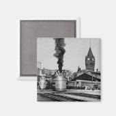 ミルウォーキー鉄道ミルウォーキー駅 マグネット (正面/裏面)