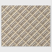 ミルウォーキー1882年 ラッピングペーパー (フラット)