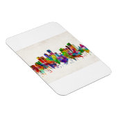 ミルウォーキー・ウィスコンシンのスカイライン マグネット (右側)