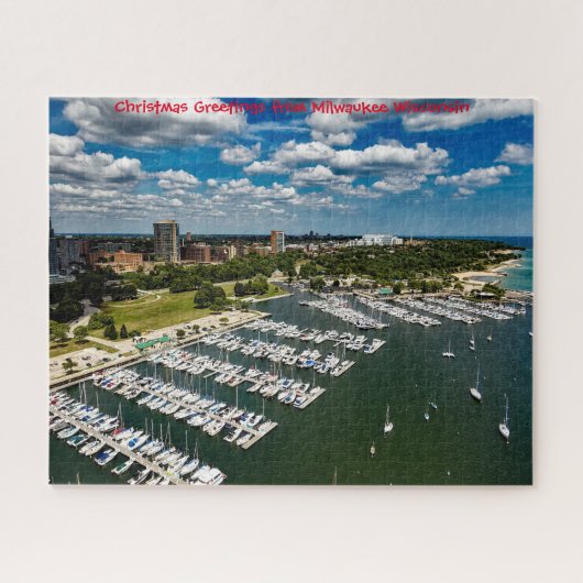 ミルウォーキー・ウィスコンシン。ジグソーパズル ジグソーパズル (横)