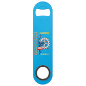 ミルウォーキー（ウィスコンシン）市国旗 スピード栓抜き (裏面)