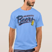 ミルウォーキー ビール おもしろ Tシャツ (正面)