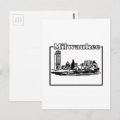 ミルウォーキー ポストカード (正面/裏面)