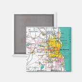 ミルウォーキー マグネット (正面/裏面)