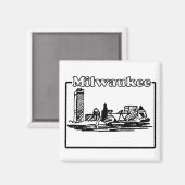 ミルウォーキー マグネット (正面/裏面)