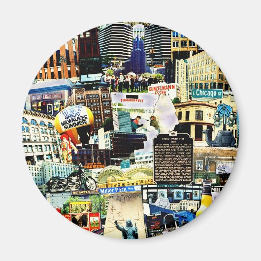 ミルウォーキー マグネット (正面)