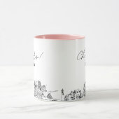 ミルウォーキー 結婚式 オーダーメイド マグカップ (中央)