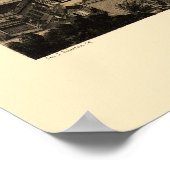 ミルウォーキー, WIパノラママップ – 1854 ポスター (角)