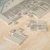 ミルウォーキーCo.の地図 ジグソーパズル (側面)