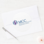 ミルウォーキーMCCスタンプ ラウンドシール (封筒)