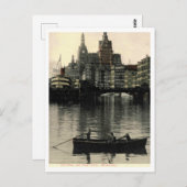 ミルウォーキーWIシティホールパブスト建物1908 ポストカード (正面/裏面)