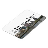 ミルウォーキーWIスカイラインとミルウォーキーとスカイライン マグネット (左側)