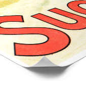 ミルカズハルト山の上にスイスのチョコレート ポスター (角)